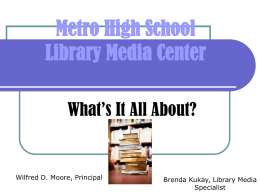 Metro High School Library - St. Louis Public Schools