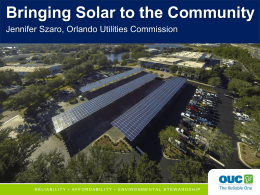 OUC’s Solar Projects - Broward County, Florida