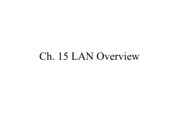 Ch. 12 LAN Technology