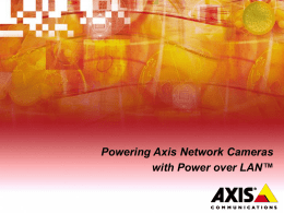 Power over LAN