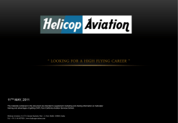 marketing ppt - Belmar Aviation Services