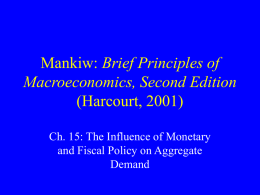 Mankiw: Brief Principles of Macroeconomics, Second Edition