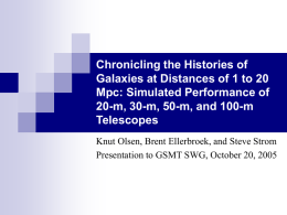 Chronicling the Histories of Galaxies at Distances of 1 to