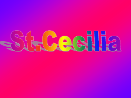 ST.Cecilia