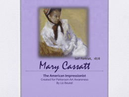 Mary Cassatt - Patterson Elementary School