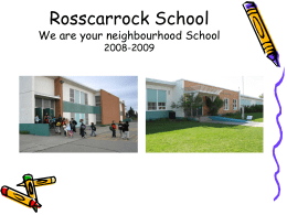 Rosscarrock School