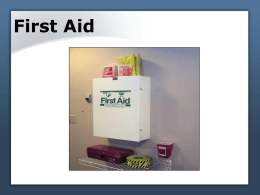 First Aid - Collision Pro Home Page