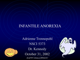 INFANTILE ANOREXIA