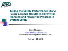 Performance Measurement including relationship between MAF