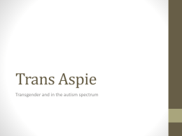 Trans Aspie - Gender Tree