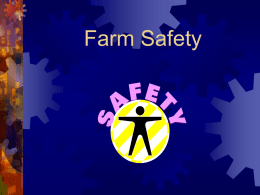 Farm Safety - Welcome | Wisconsin Office of Rural Health