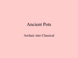 Ancient Pots - Hollins University