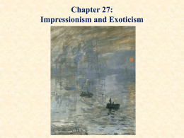 Chapter 15: European Impressionism and Modernism