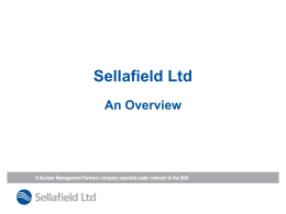 Sellafield Ltd An Overview