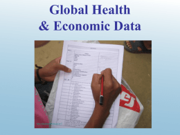 Health & Economic Data: A Global Comparison