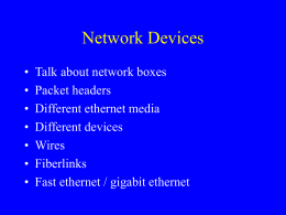 Network Devices - Internet Society