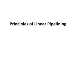 Chapter One: Introduction to Pipelined Processors