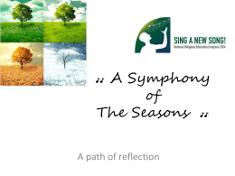 A Symphony of The Seasons