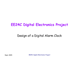 EE24C Digital Electronics Project