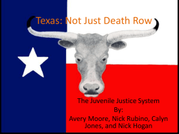Texas: Not Just Death Row