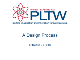 U1 A Design Process - Long Branch Public Schools