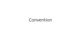 Convention