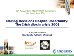 Total Diet Study in Ireland