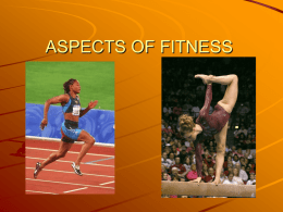 ASPECTS OF FITNESS