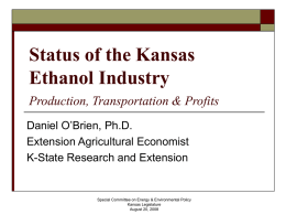 A Case Study of the Impact of Bioenergy Development in Kansas