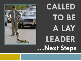 Lay Leadership