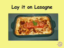 Lasagne - Food Forum