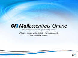 GFI MailEssentials Online