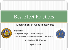 Best Fleet Practices