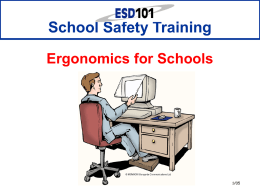 Ergonomics for Schools - Home