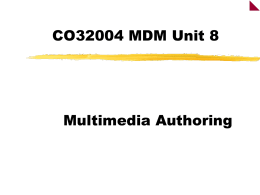 Multimedia Development Methods