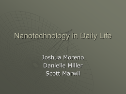Nanotechnology in Daily Life