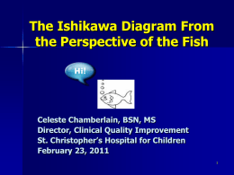 The Ishakawa Diagram From the Perspective of the Fish