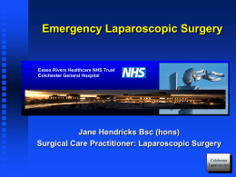 Emergency Laparoscopic Surgery