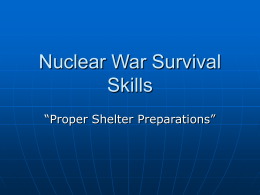 Nuclear War Survival Skills - UCO