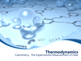 Thermodynamics - Carnegie Mellon University