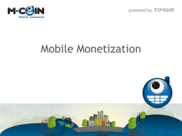 Mobile Monetization - Smile-Expo