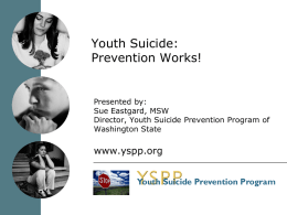 Youth Suicide: Warning Signs