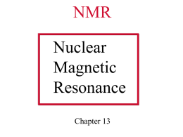 NMR - The University of Illinois Archives