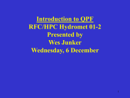 Introduction to QPF