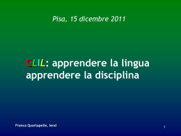 CLIL Integration von Inhalt und Sprache im Fachunterricht