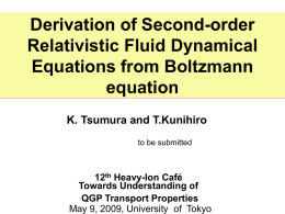 Renormalization-group Method Applied to Derivation and