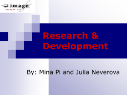 Research & Development