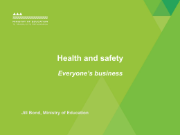 2015 Health and Safety Reforms