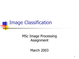 Image Classification - Heriot