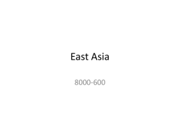 East Asia - Mr Anchel's Course Website